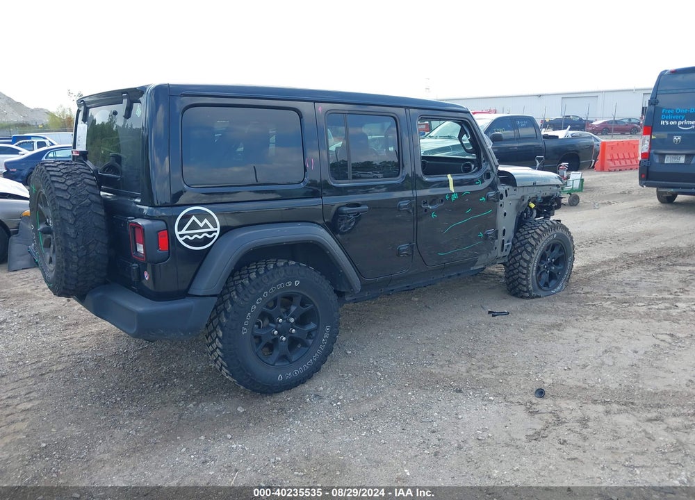 2022 JEEP WRANGLER UNLIMITED WILLYS 4X4 VIN: 1C4HJXDNXNW122626