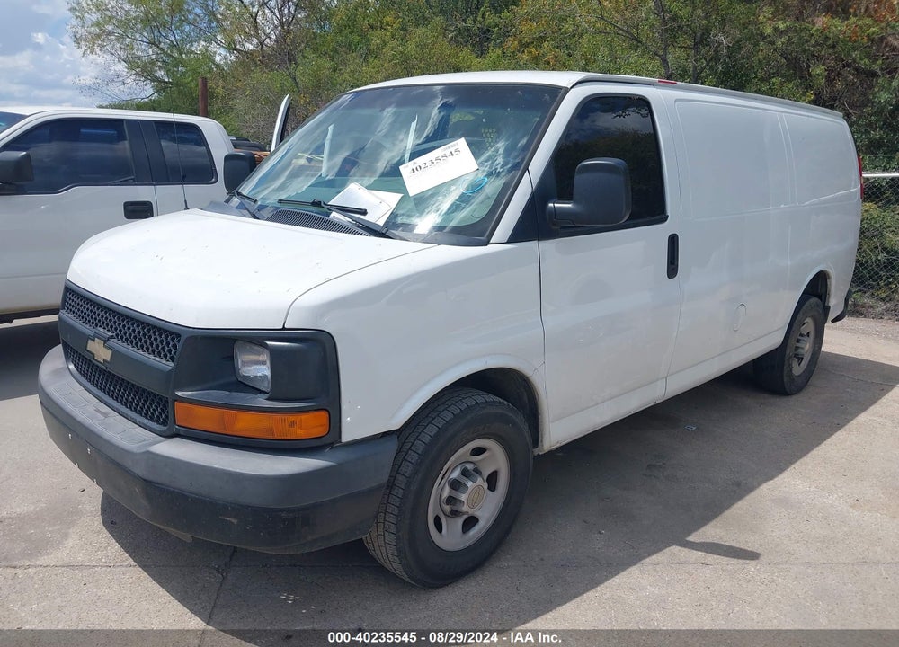 2011 CHEVROLET EXPRESS 2500 WORK VAN VIN: 1GCWGFBA6B1145054