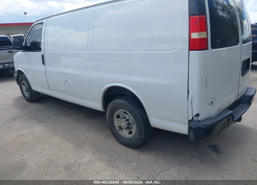 2011 CHEVROLET EXPRESS 2500 WORK VAN VIN: 1GCWGFBA6B1145054