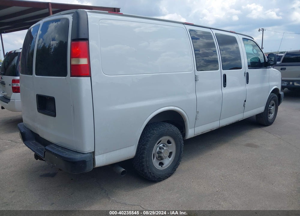 2011 CHEVROLET EXPRESS 2500 WORK VAN VIN: 1GCWGFBA6B1145054