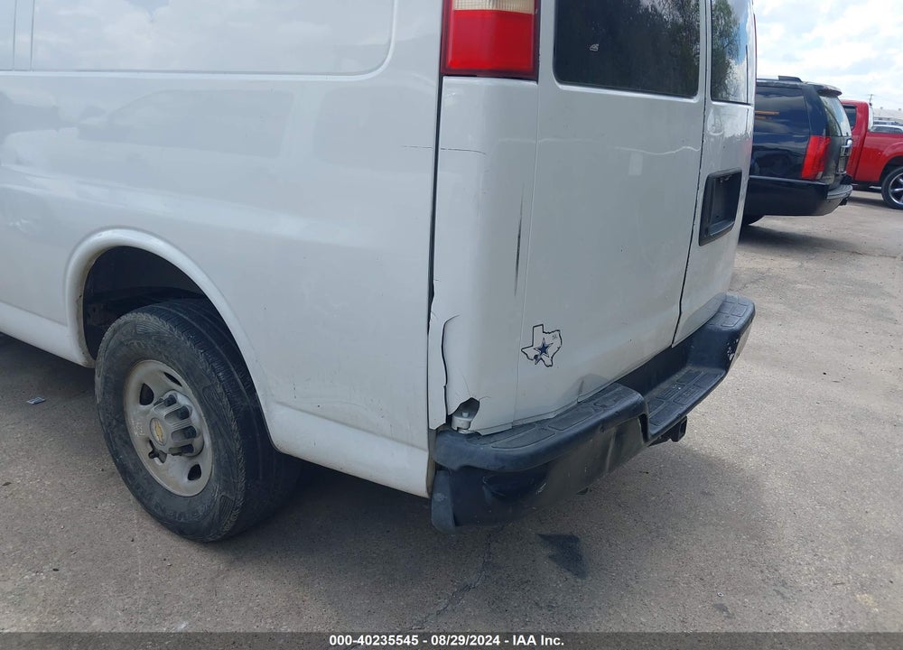 2011 CHEVROLET EXPRESS 2500 WORK VAN VIN: 1GCWGFBA6B1145054