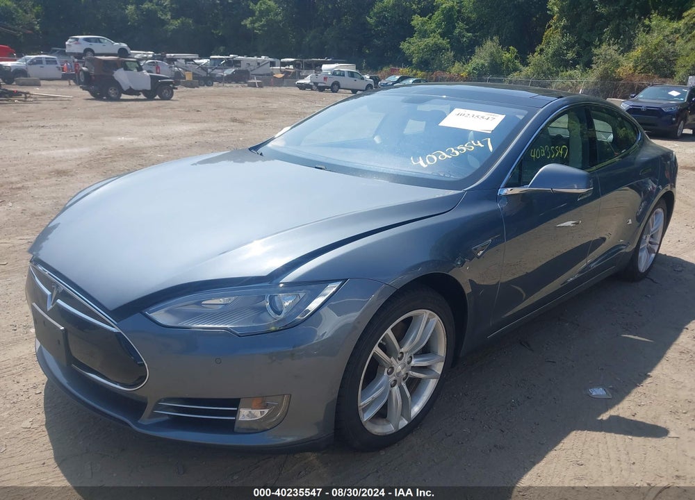 2014 TESLA MODEL S P85 VIN: 5YJSA1H1XEFP36848