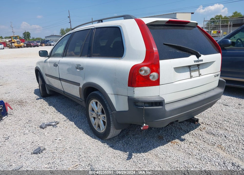 2004 VOLVO XC90 2.5T VIN: YV1CY59H941128307