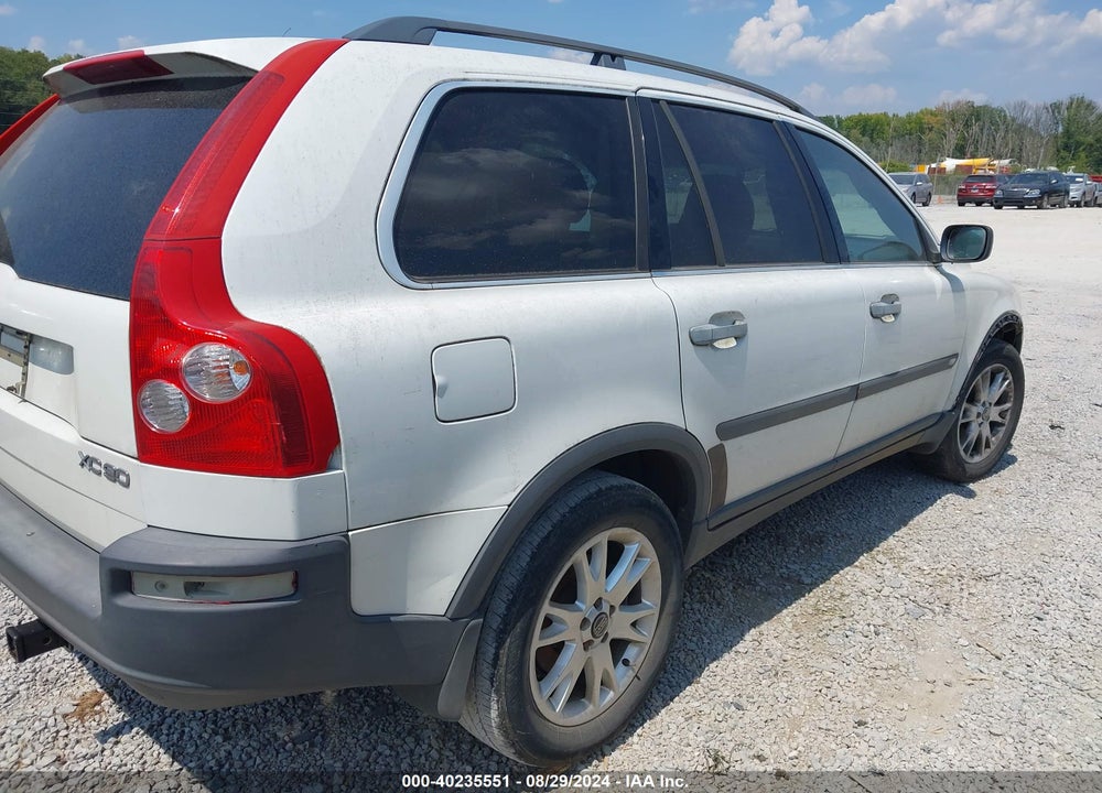 2004 VOLVO XC90 2.5T VIN: YV1CY59H941128307
