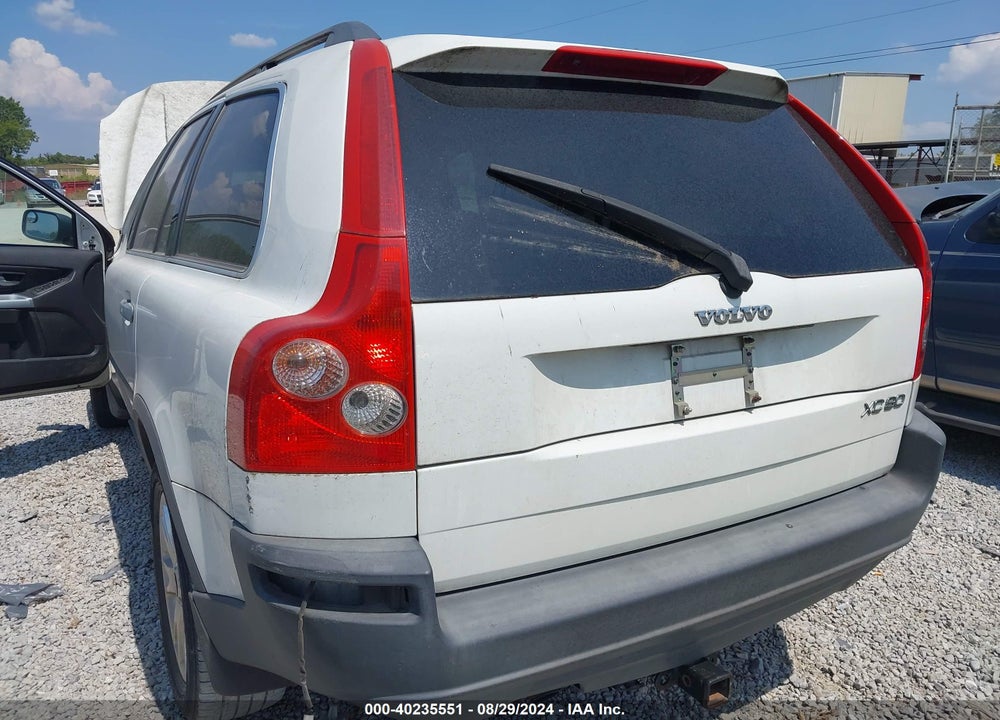 2004 VOLVO XC90 2.5T VIN: YV1CY59H941128307