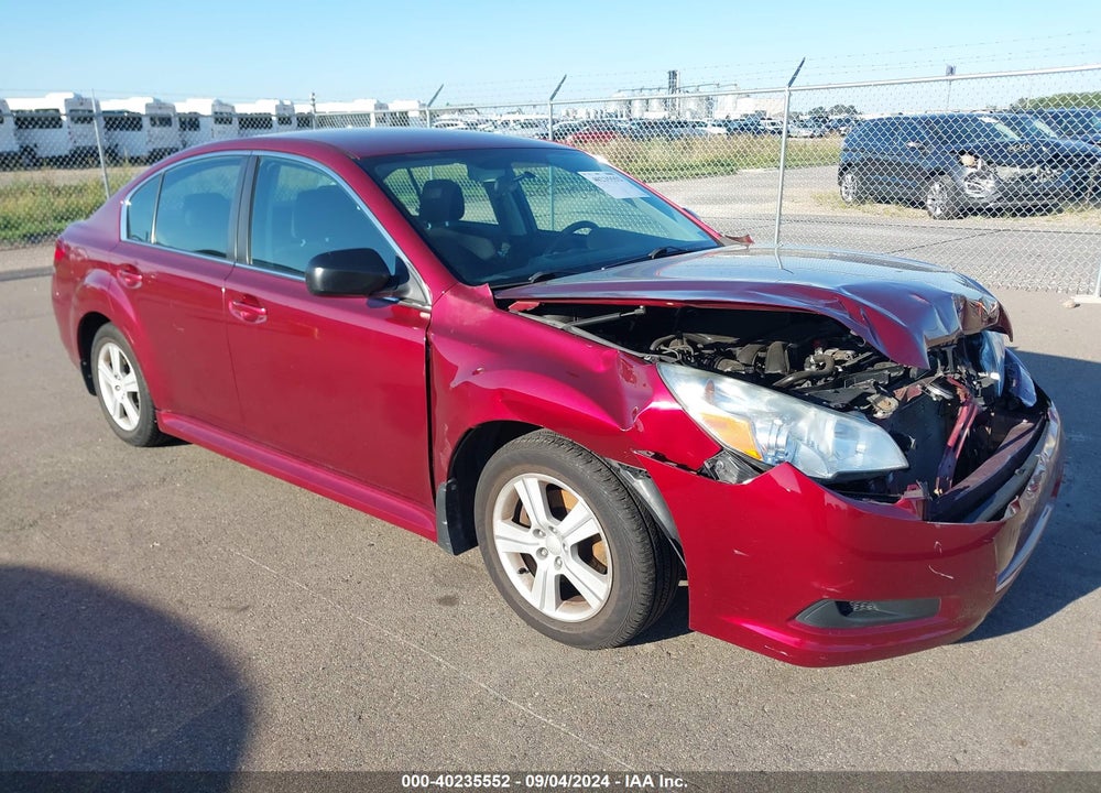 2012 SUBARU LEGACY 2.5I VIN: 4S3BMBA65C3005614
