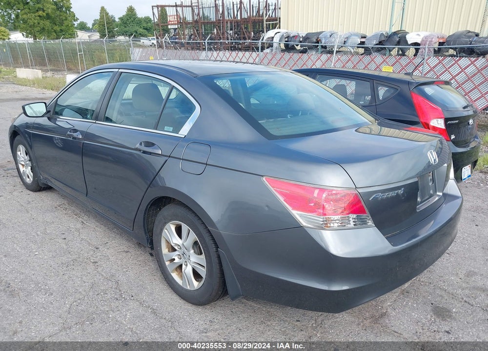 2009 HONDA ACCORD 2.4 LX-P VIN: 1HGCP264X9A172477