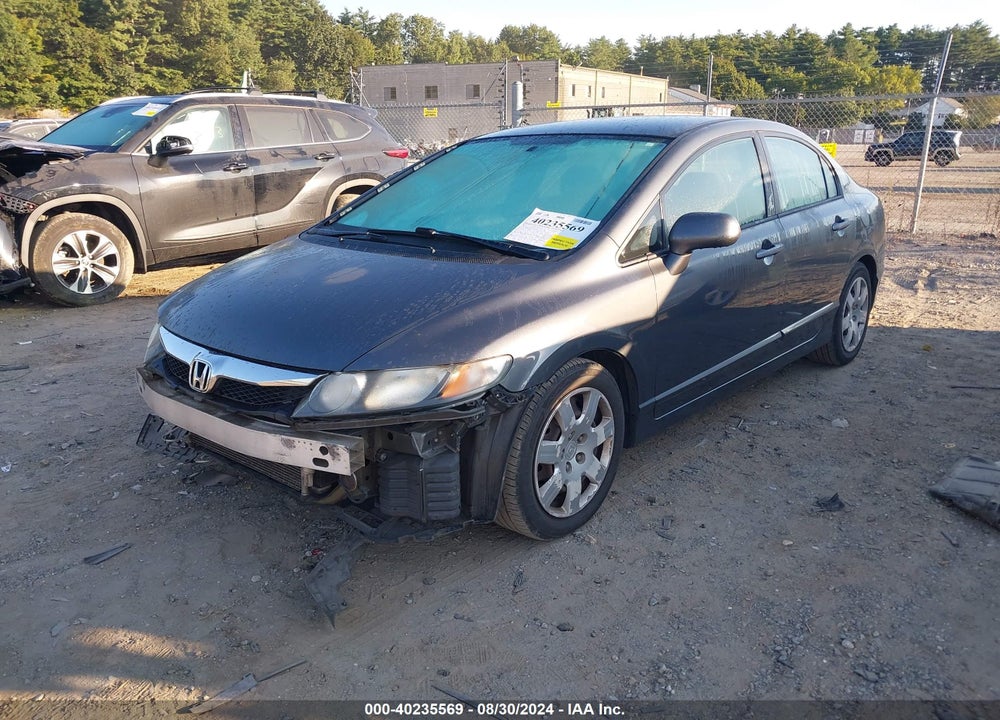2010 HONDA CIVIC LX VIN: 2HGFA1F53AH319682