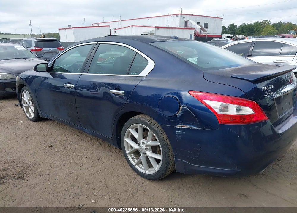 2009 NISSAN MAXIMA 3.5 SV VIN: 1N4AA51E29C825905