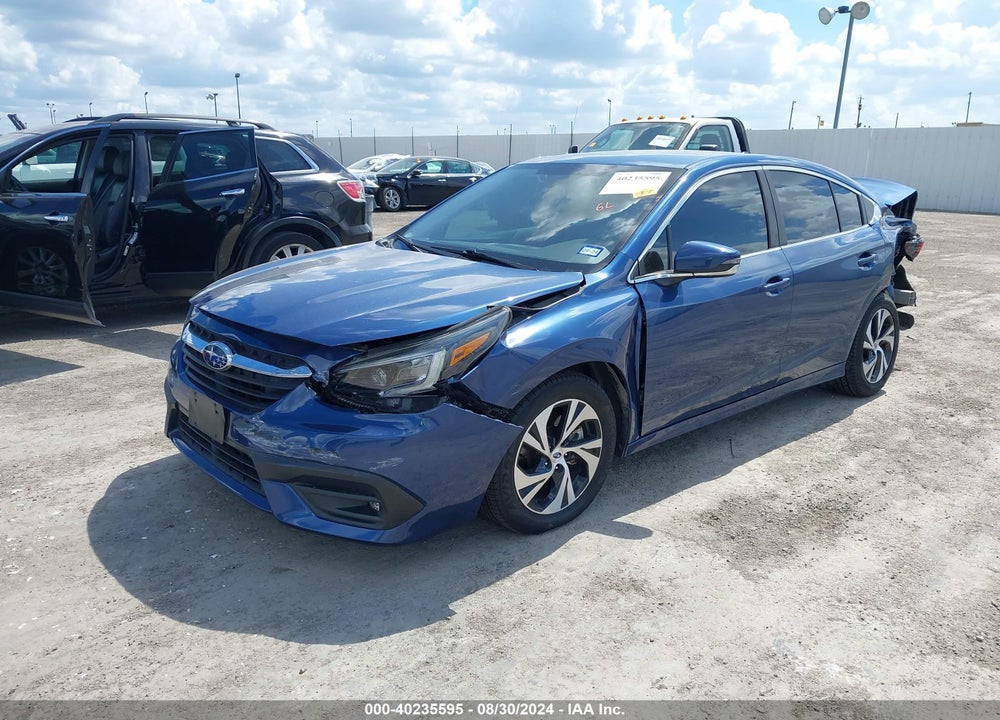 2022 SUBARU LEGACY PREMIUM VIN: 4S3BWAD67N3004242