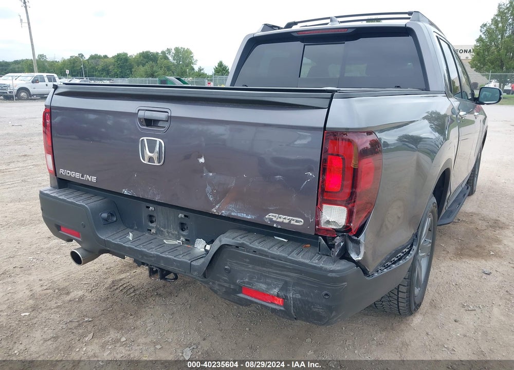 2022 HONDA RIDGELINE RTL-E VIN: 5FPYK3F78NB036473