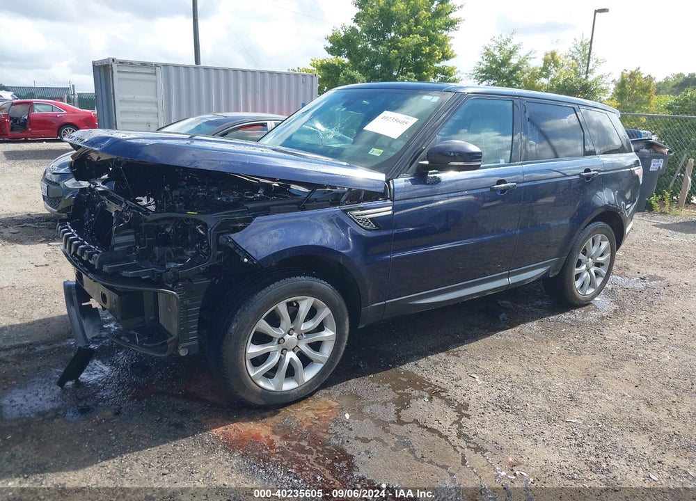 2014 LAND ROVER RANGE ROVER SPORT 3.0L V6 SUPERCHARGED HSE VIN: SALWR2WF4EA363810