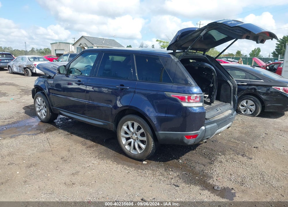 2014 LAND ROVER RANGE ROVER SPORT 3.0L V6 SUPERCHARGED HSE VIN: SALWR2WF4EA363810
