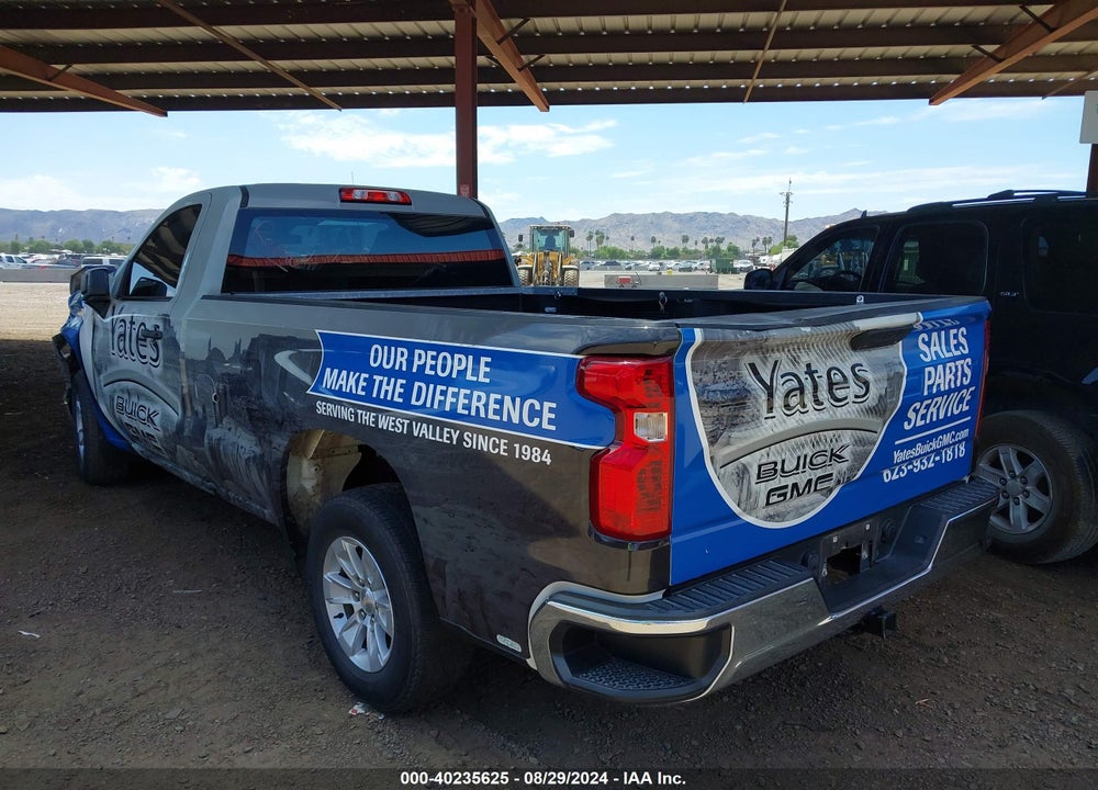 2022 CHEVROLET SILVERADO 1500 2WD REGULAR CAB LONG BED WT VIN: 3GCNAAED5NG517432