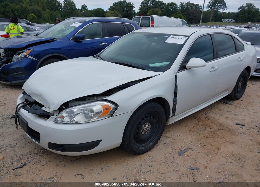 2016 CHEVROLET IMPALA LIMITED POLICE VIN: 2G1WD5E34G1102536