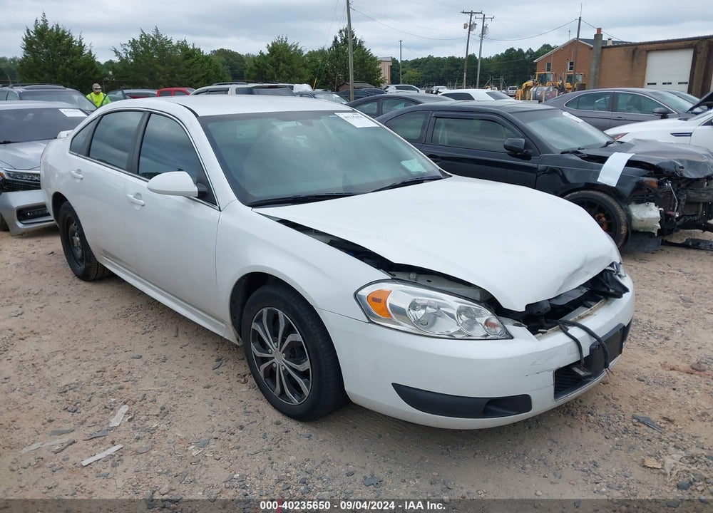 2016 CHEVROLET IMPALA LIMITED POLICE VIN: 2G1WD5E34G1102536