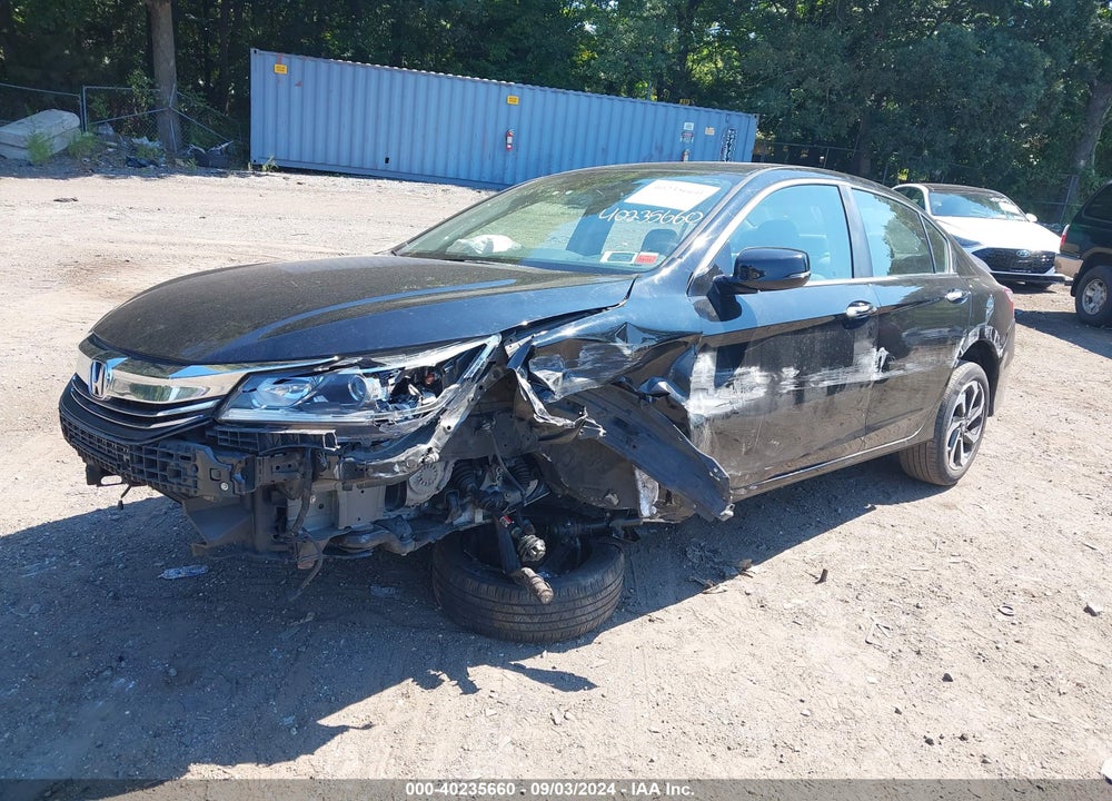 2017 HONDA ACCORD EX VIN: 1HGCR2F03HA230340