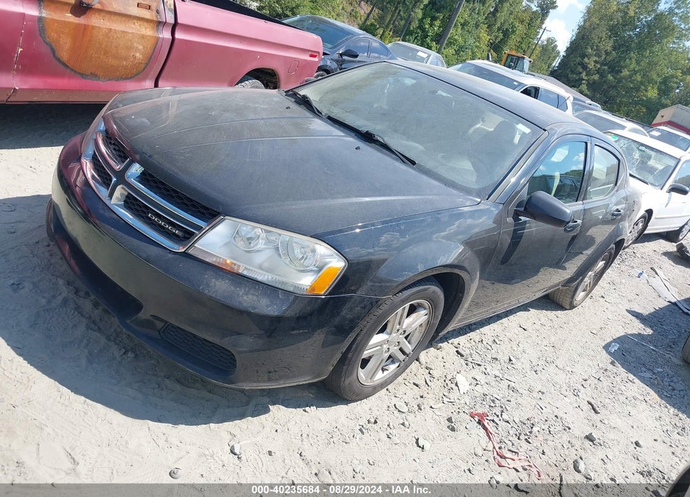 2011 DODGE AVENGER MAINSTREET VIN: 1B3BD1FB6BN565002