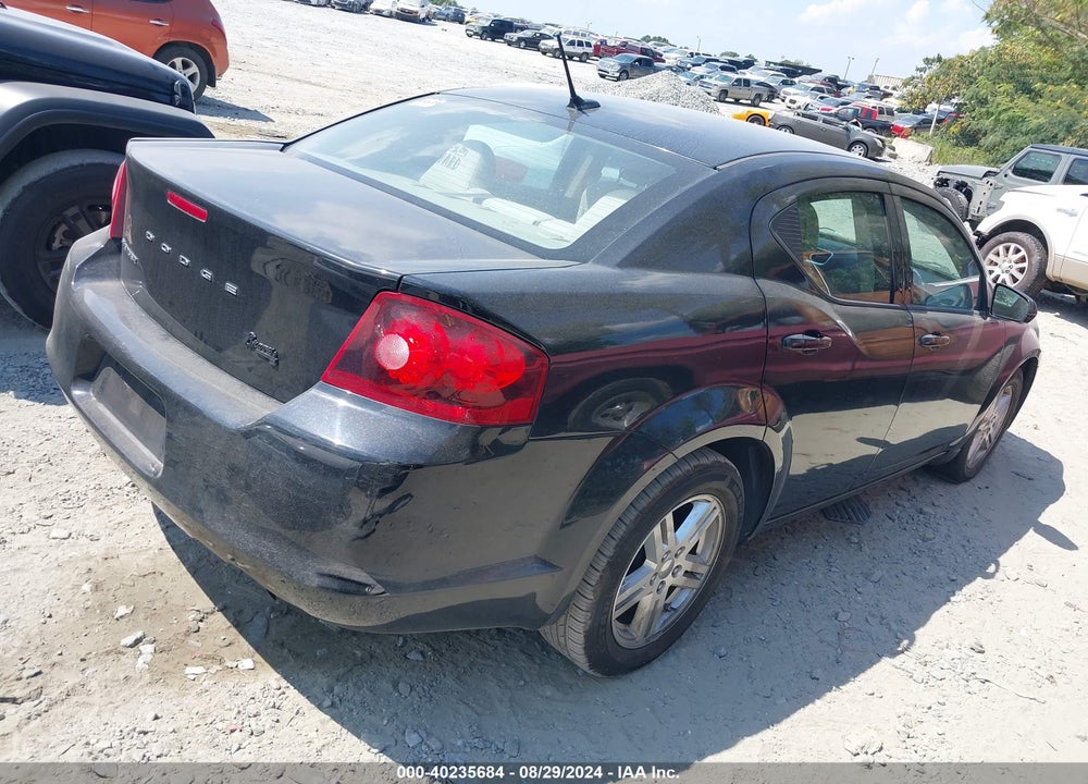 2011 DODGE AVENGER MAINSTREET VIN: 1B3BD1FB6BN565002