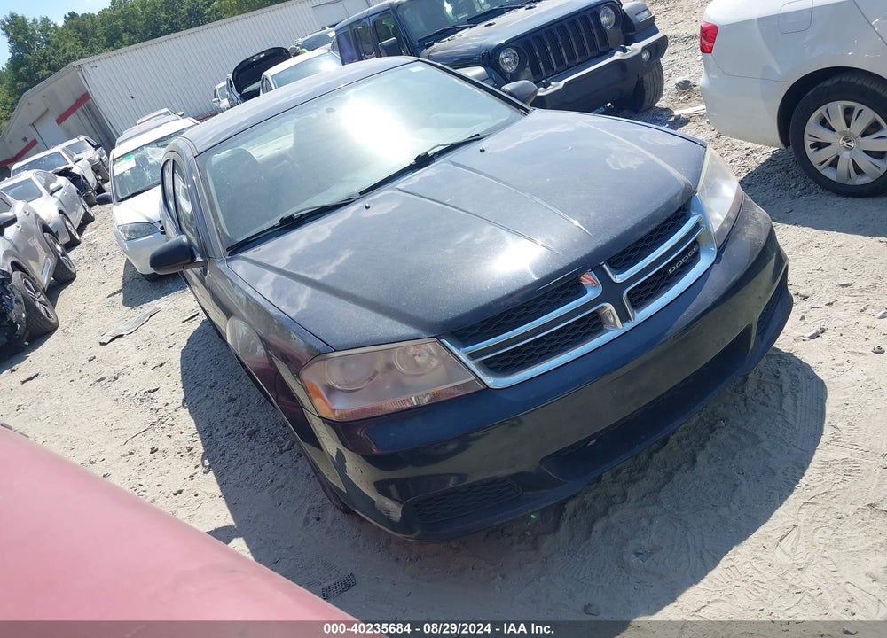2011 DODGE AVENGER MAINSTREET VIN: 1B3BD1FB6BN565002