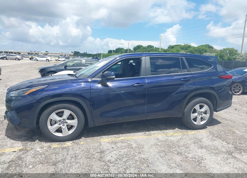 2023 TOYOTA HIGHLANDER L VIN: 5TDKDRAH6PS513685
