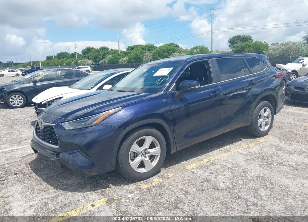 2023 TOYOTA HIGHLANDER L VIN: 5TDKDRAH6PS513685
