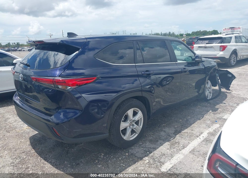 2023 TOYOTA HIGHLANDER L VIN: 5TDKDRAH6PS513685