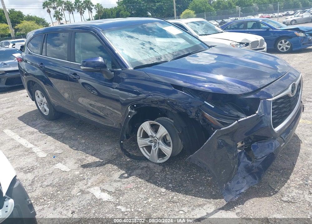 2023 TOYOTA HIGHLANDER L VIN: 5TDKDRAH6PS513685