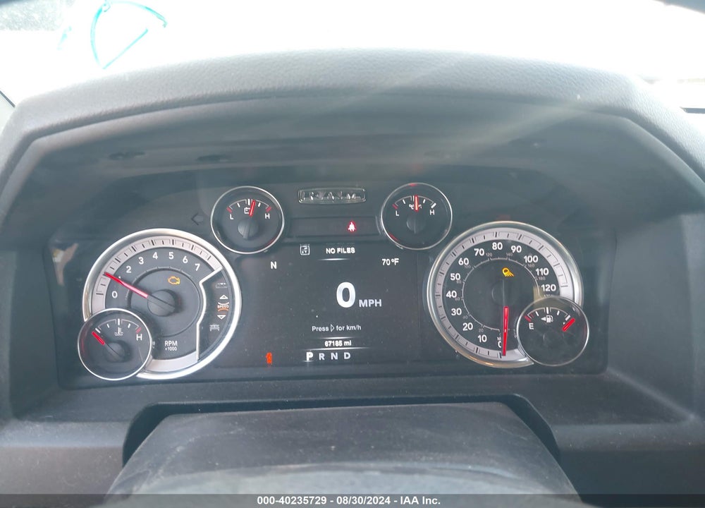 2020 RAM 1500 CLASSIC SLT 4X4 5'7 BOX VIN: 3C6RR7LT9LG152779