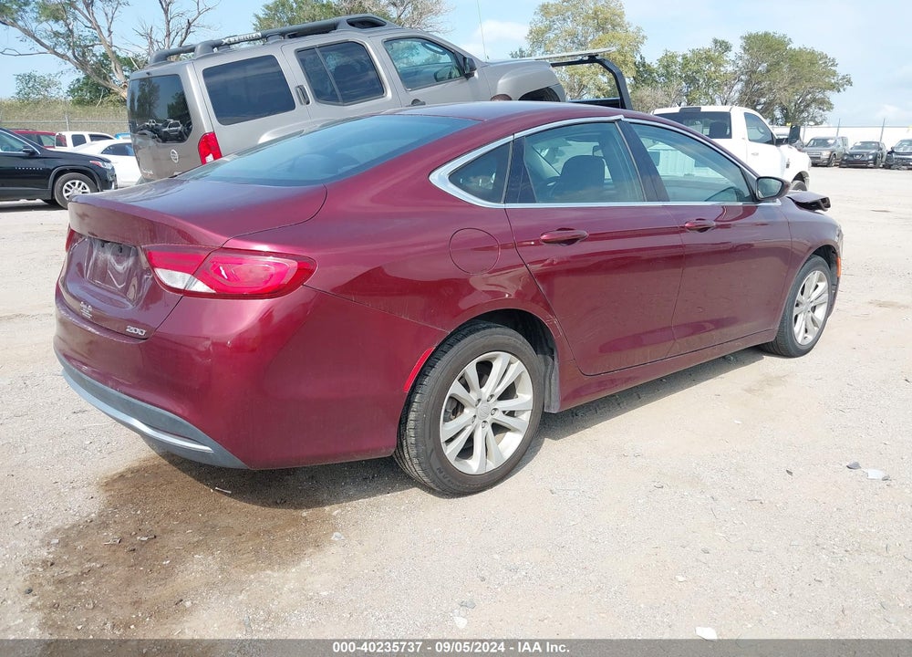 2016 CHRYSLER 200 LIMITED VIN: 1C3CCCAB8GN166337
