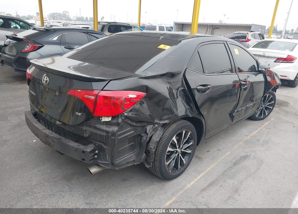 2017 TOYOTA COROLLA SE VIN: 2T1BURHE7HC748943