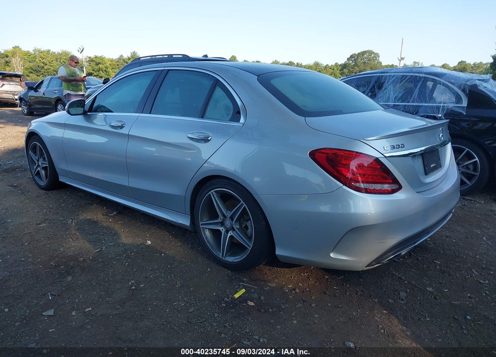 2017 MERCEDES-BENZ C 300 4MATIC/LUXURY 4MATIC/SPORT 4MATIC VIN: WDDWF4KB6HR219198