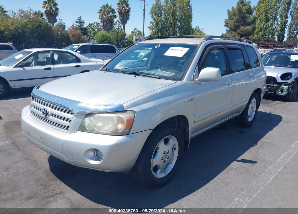 2005 TOYOTA HIGHLANDER LIMITED V6 VIN: JTEDP21A750072199