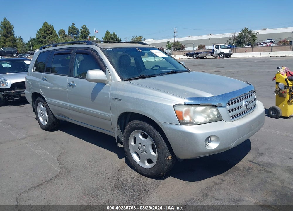 2005 TOYOTA HIGHLANDER LIMITED V6 VIN: JTEDP21A750072199