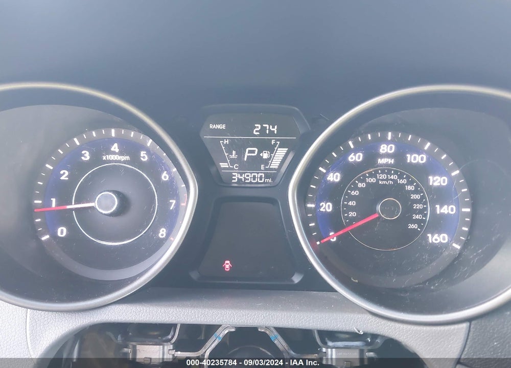 2016 HYUNDAI ELANTRA SE VIN: 5NPDH4AE7GH770575
