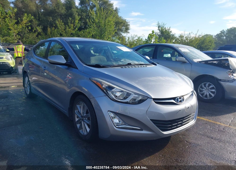2016 HYUNDAI ELANTRA SE VIN: 5NPDH4AE7GH770575