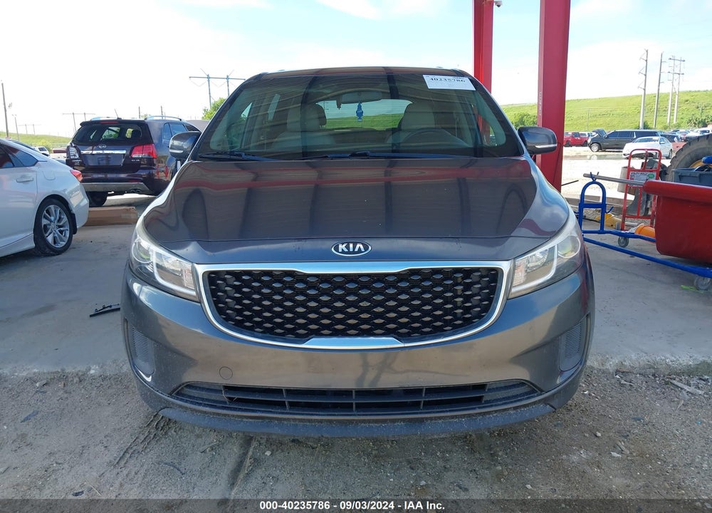 2016 KIA SEDONA LX VIN: KNDMB5C1XG6204728