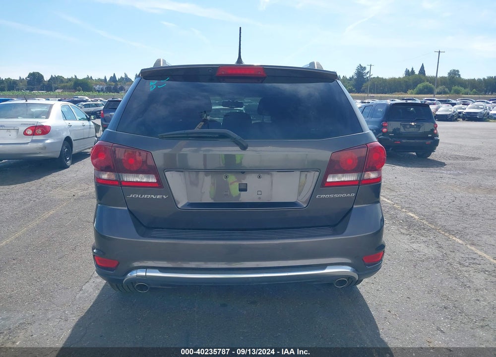2016 DODGE JOURNEY CROSSROAD VIN: 3C4PDCGG7GT181683
