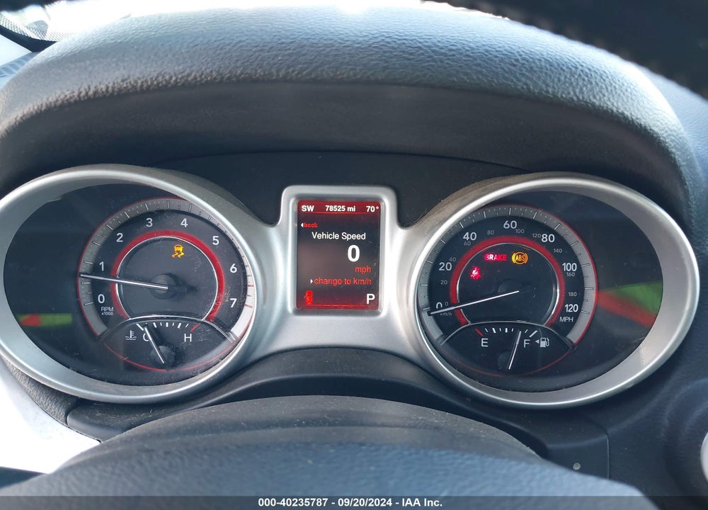 2016 DODGE JOURNEY CROSSROAD VIN: 3C4PDCGG7GT181683