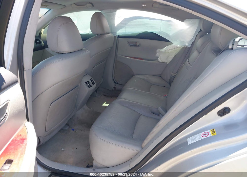 2007 LEXUS ES 350 VIN: JTHBJ46G172072789