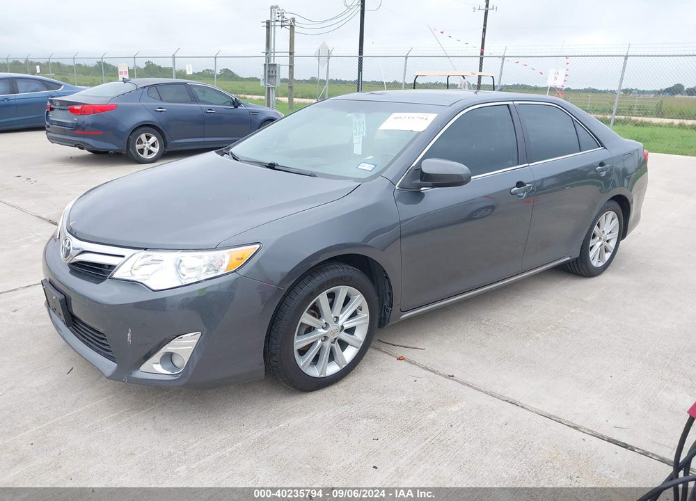 2012 TOYOTA CAMRY XLE V6 VIN: 4T1BK1FK7CU515572
