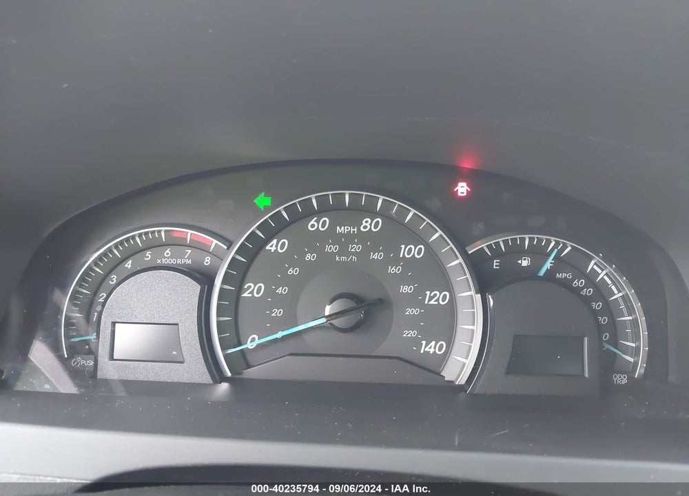 2012 TOYOTA CAMRY XLE V6 VIN: 4T1BK1FK7CU515572