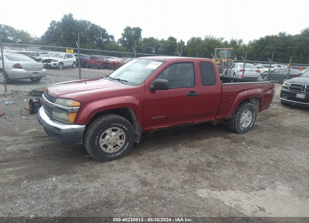2005 CHEVROLET COLORADO LS VIN: 1GCDT196358124701