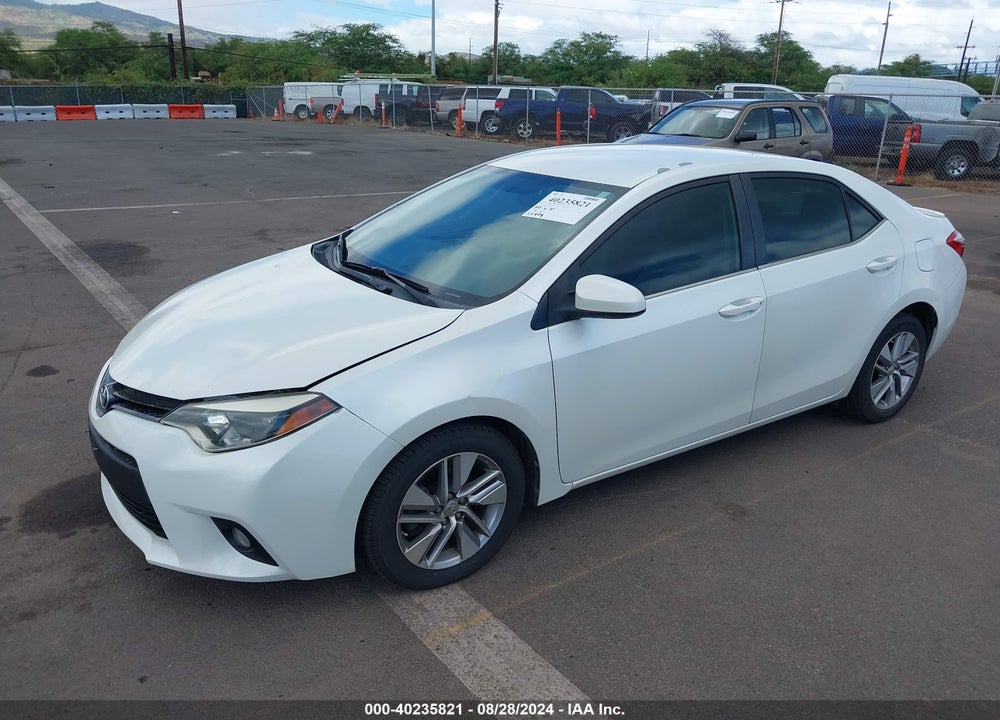2014 TOYOTA COROLLA LE ECO/LE ECO PLUS/LE ECO PREMIUM VIN: 5YFBPRHE3EP006350