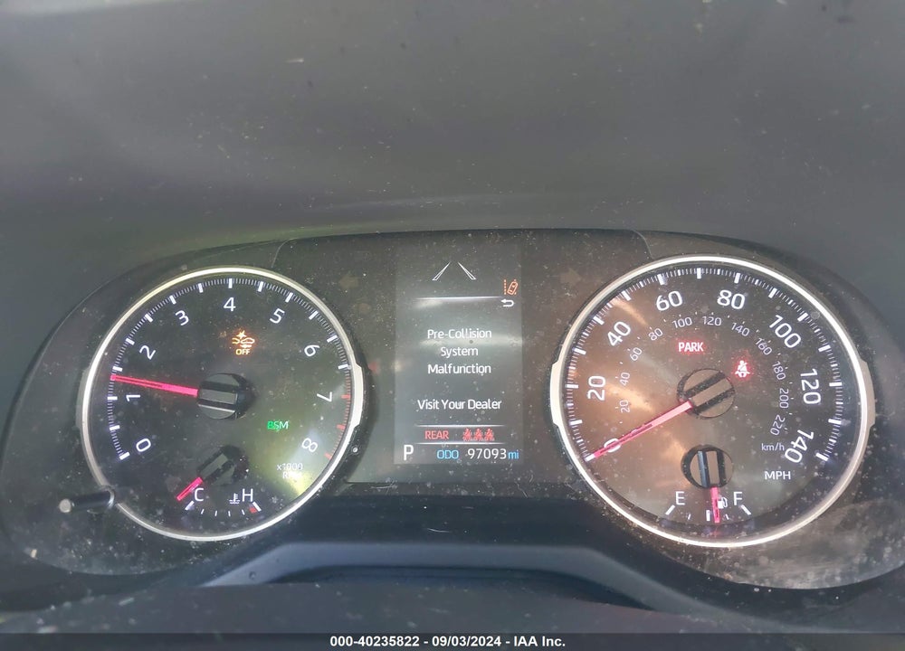 2019 TOYOTA RAV4 XLE VIN: JTMP1RFV2KD008194