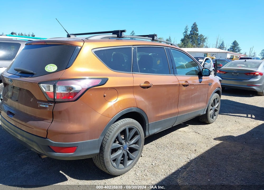 2017 FORD ESCAPE TITANIUM VIN: 1FMCU9JD4HUC64877