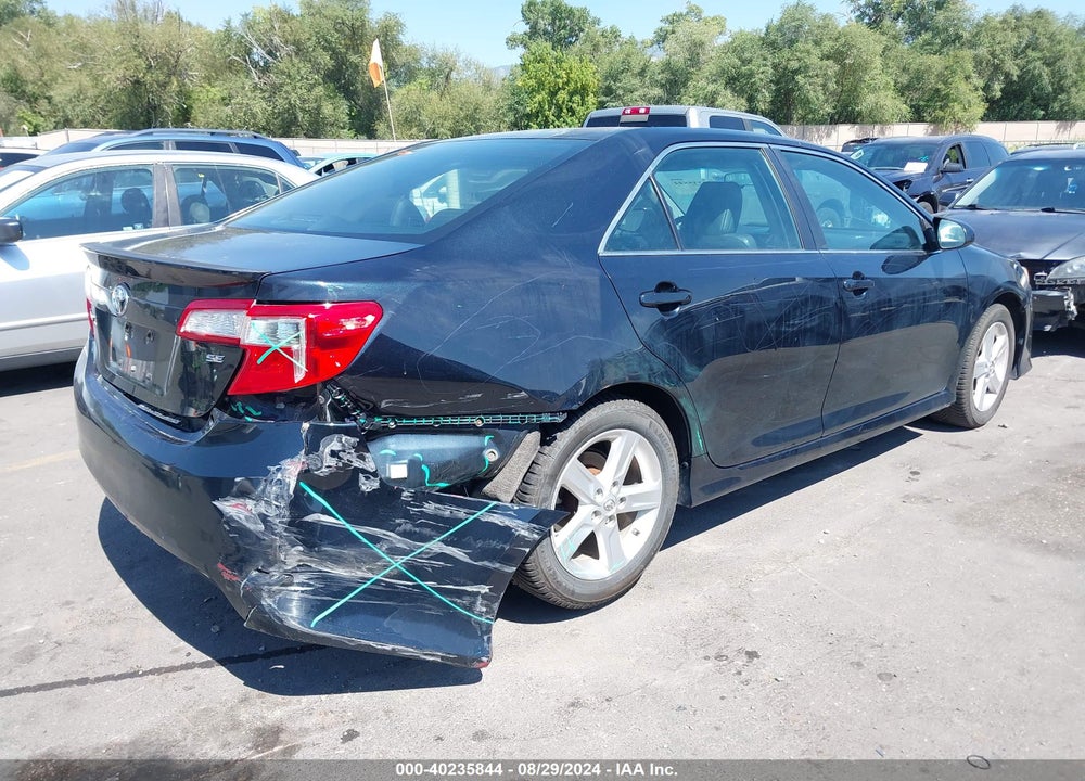 2013 TOYOTA CAMRY SE VIN: 4T1BF1FK5DU253363
