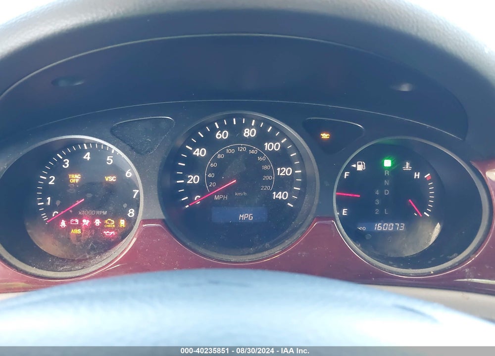 2002 LEXUS ES 300 VIN: JTHBF30G720038784