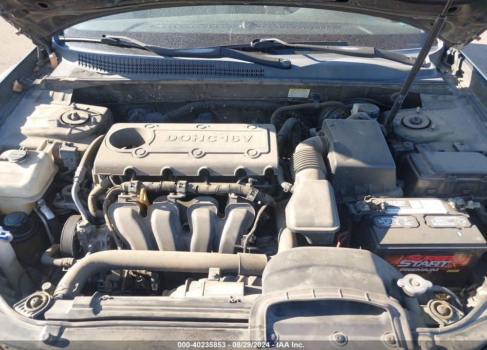 2009 HYUNDAI SONATA GLS VIN: 5NPET46C39H525334