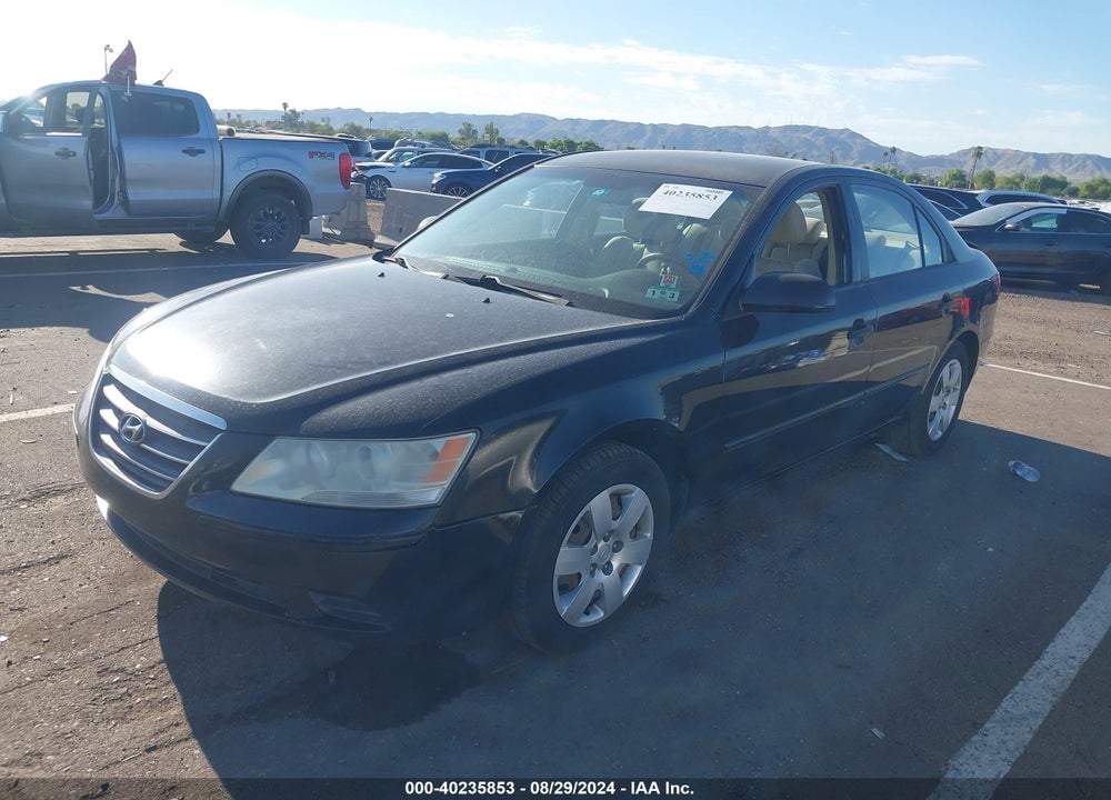 2009 HYUNDAI SONATA GLS VIN: 5NPET46C39H525334